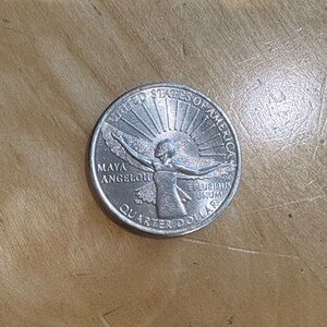 Maya Angelou Quarter Dollar Coin